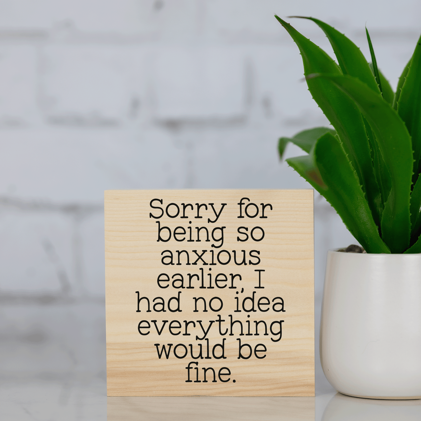 i should be ashamed of my behavior, i’m not but i should be ~ wood sign block