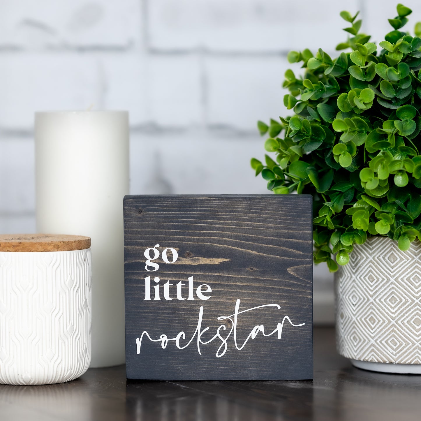 go little rockstar ~ block sign