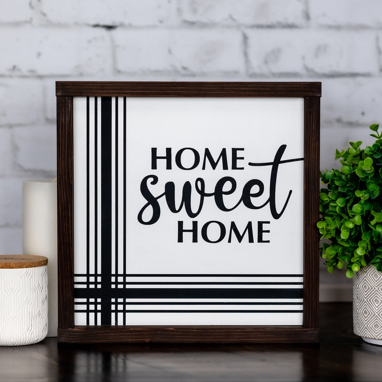 home sweet home  ~ wood sign