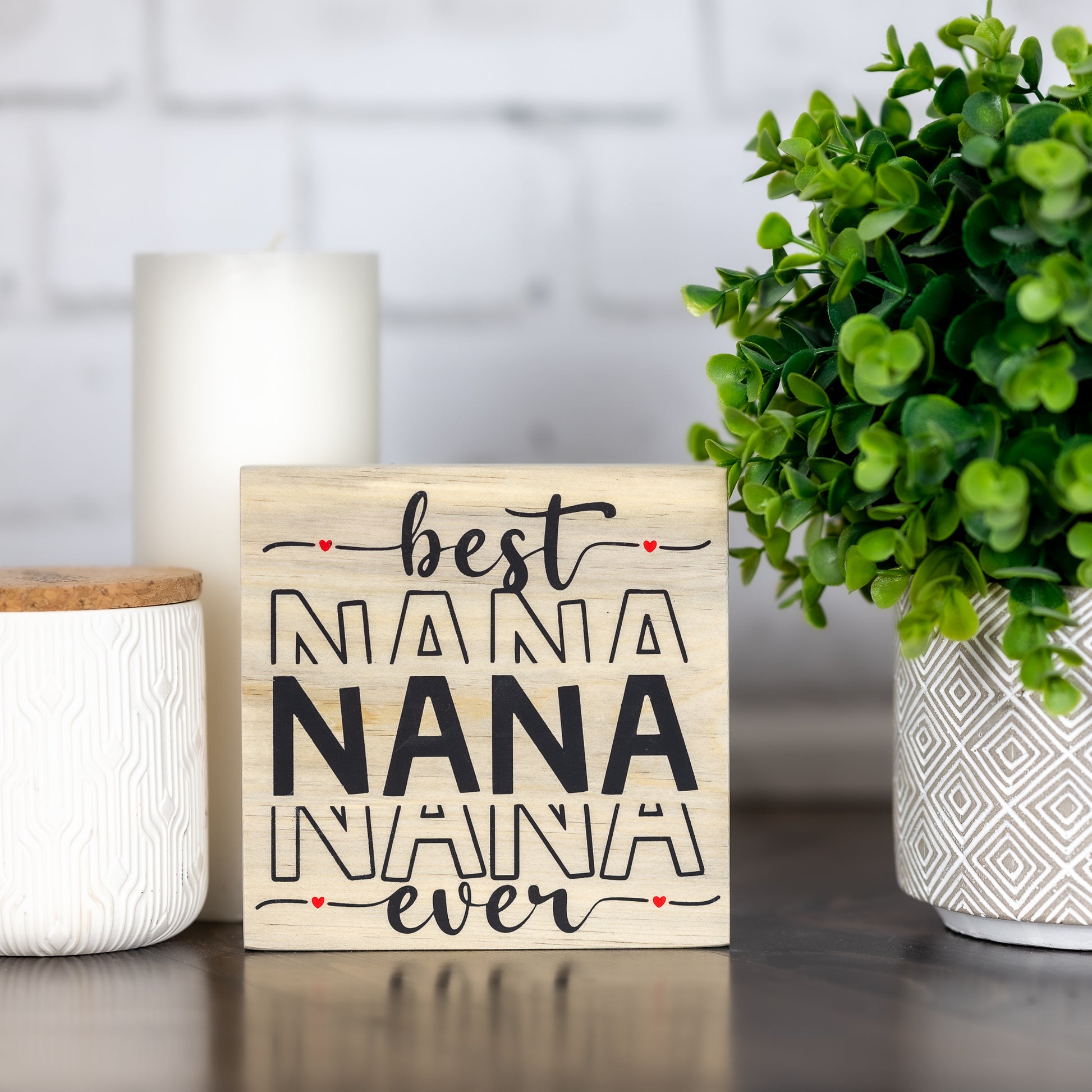 best nana ever - shelf block